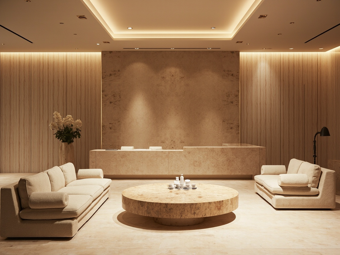 Recepção e lounge de atendimento da clínica Camila Furtak